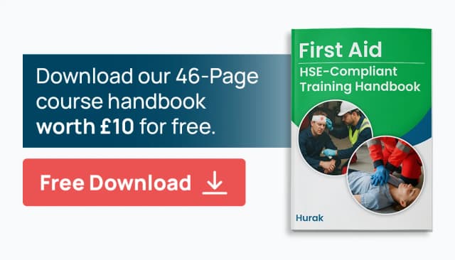 First Aid book for Bootle learners covering workplace safety and compliance guidance