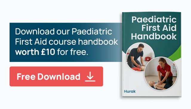 Free Paediatric First Aid course handbook download for Ayr learners