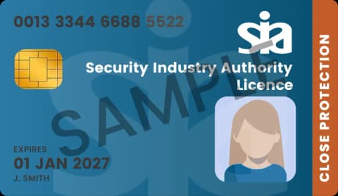 SIA Close Protection Training Course