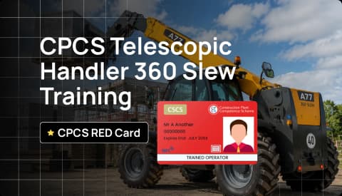 CPCS A77 Telescopic Handler 360 Slew Training