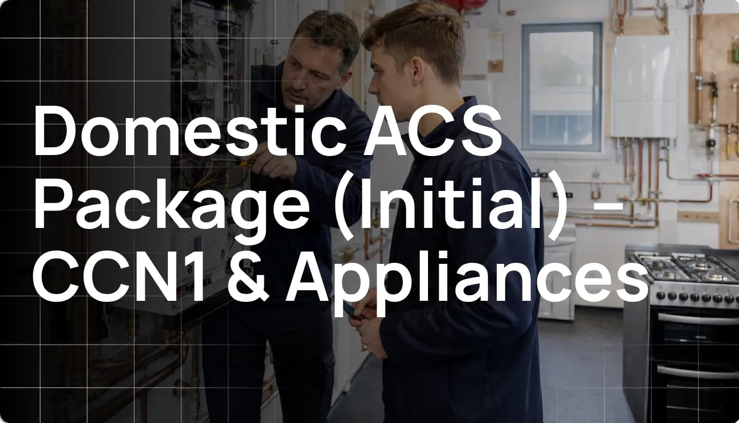 Hurak CCN1 gas course practical domestic gas training