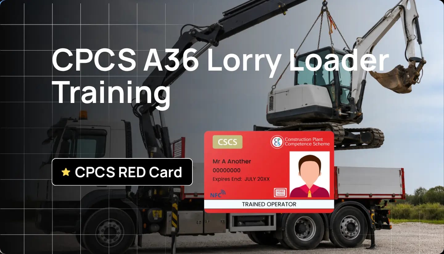 Join the CPCS A36 Lorry Loader Training with Hurak and secure a recognised CPCS Red Trained Operator Card