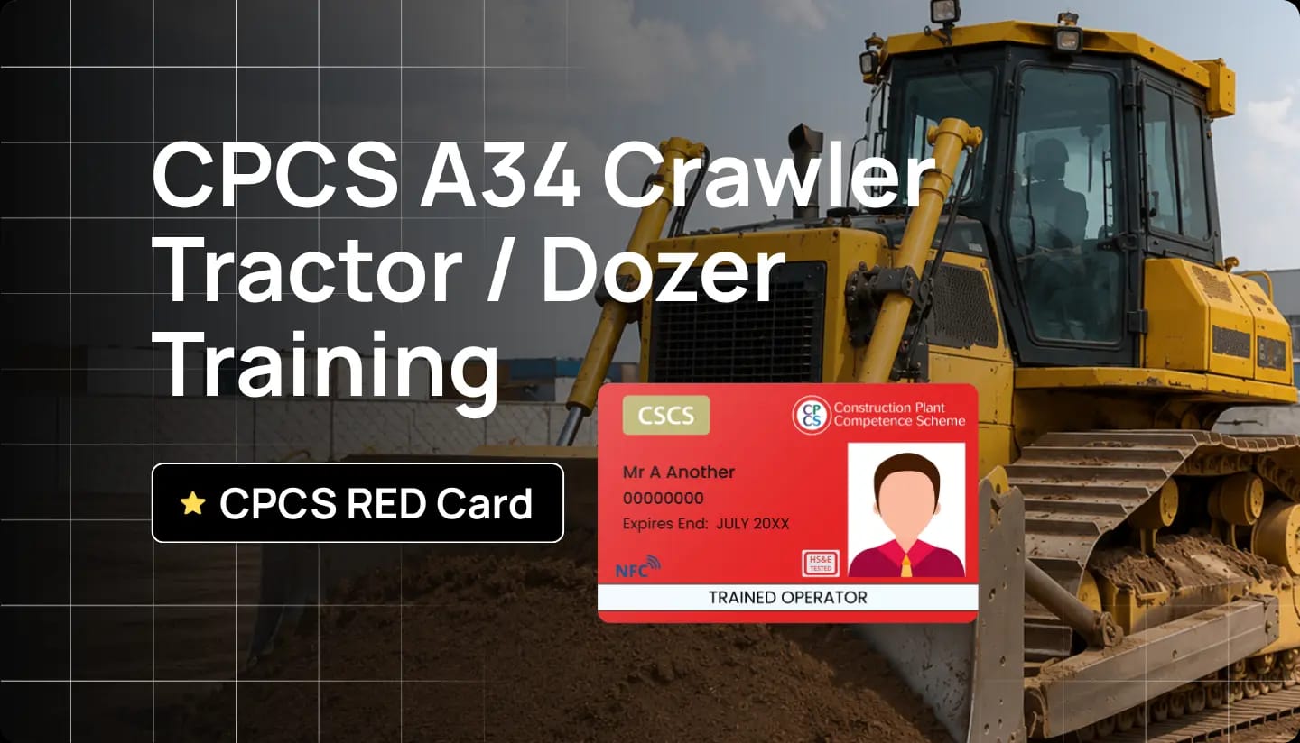 Take the CPCS Crawler Tractor Dozer Training with Hurak and become a certified Dozer Operator