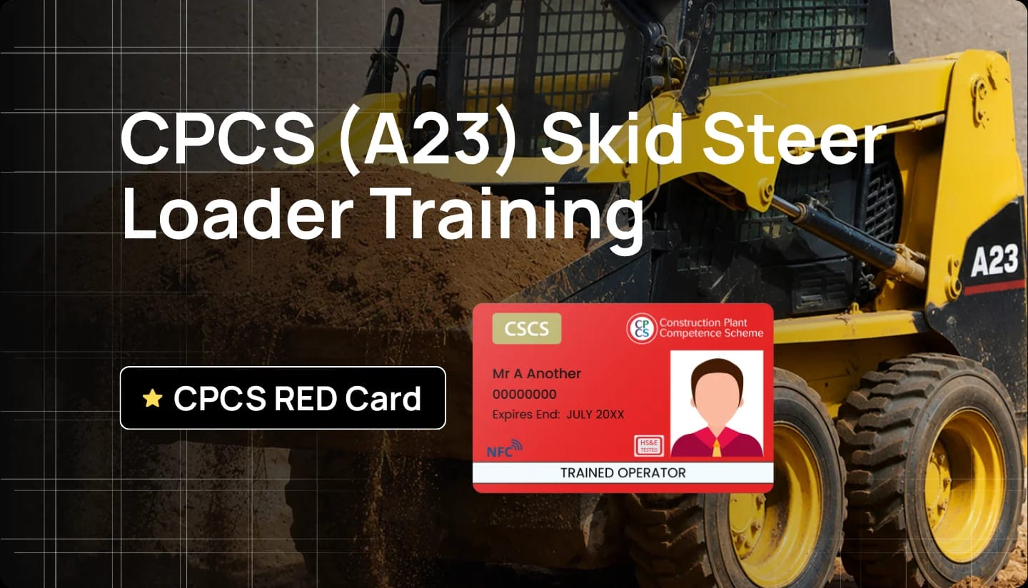 Take the CPCS Skid Steer Training with Hurak and become certified bobcat operator