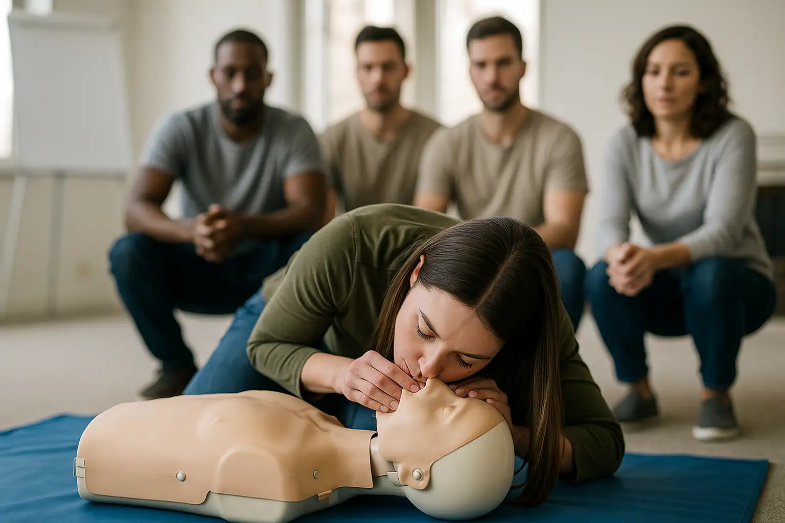 First aid course in Poole, classroom session by Hurak