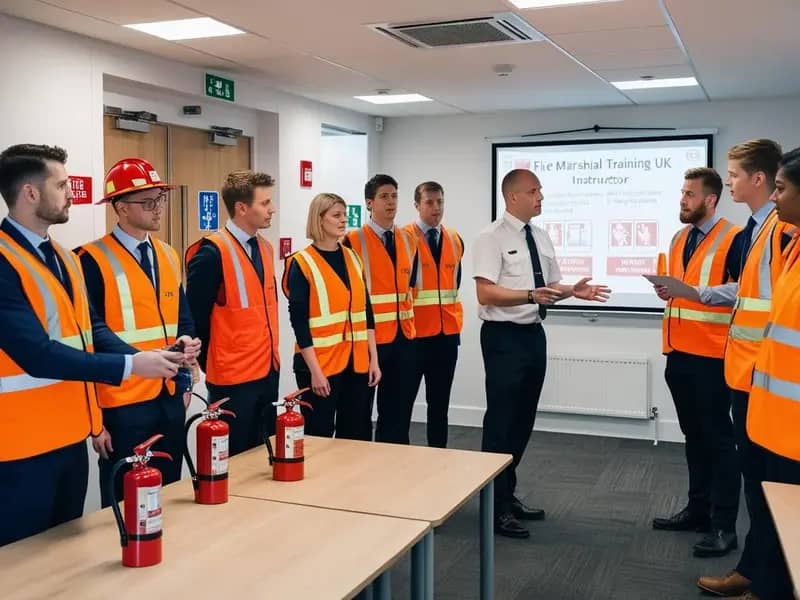 Fire Marshal Training in Lancashire
