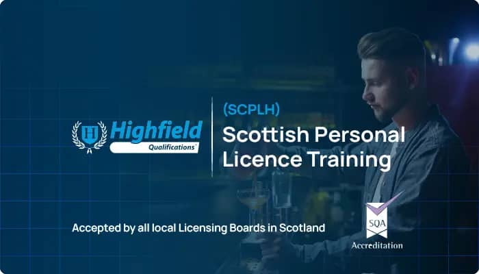 Scottish Personal Licence (SCPLH) Course in Gourock