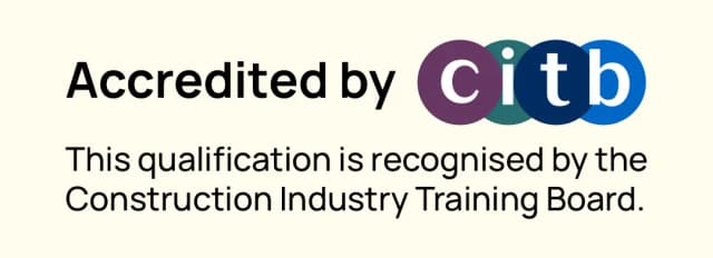 CITB accredited NVQ qualification recognised by the construction industry