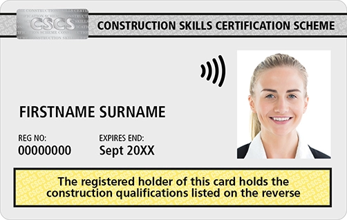 cscs white card for academically qualified person