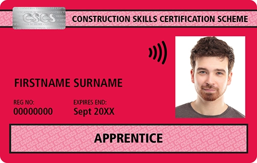 cscs red apprentice card
