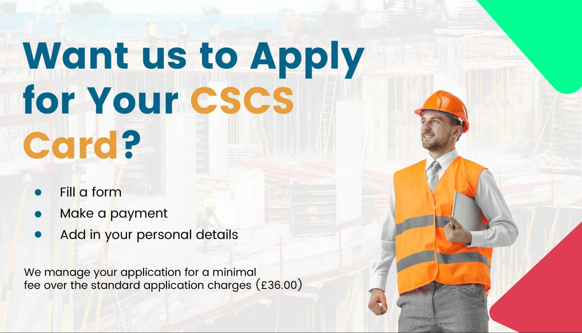 apply for your cscs card