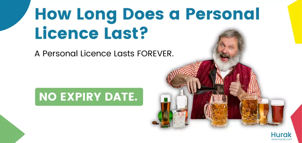 how long does a personal licence last