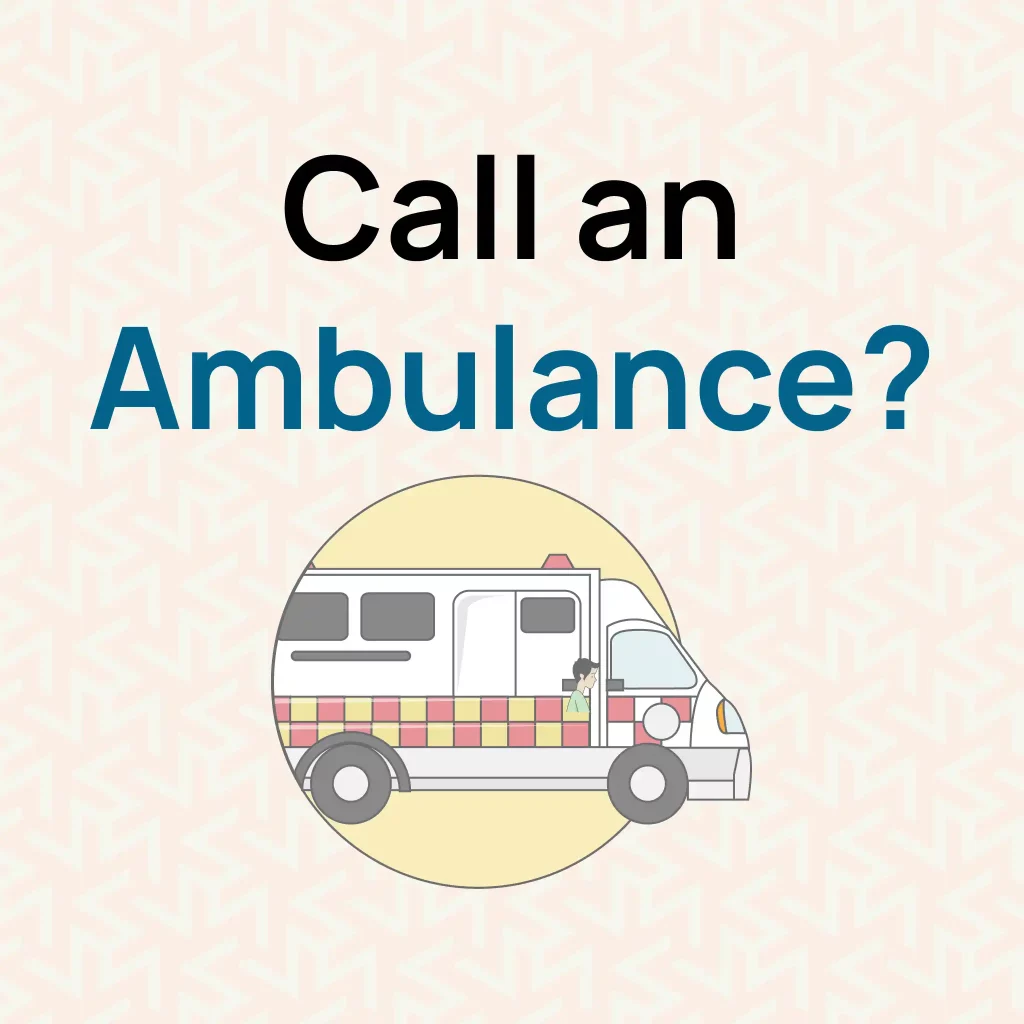 Recognising Emergency Symptoms infographic