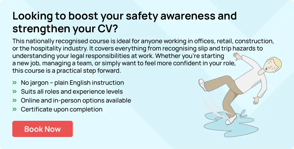 Hurak banner promoting the Level 2 Health and Safety course with Hurak